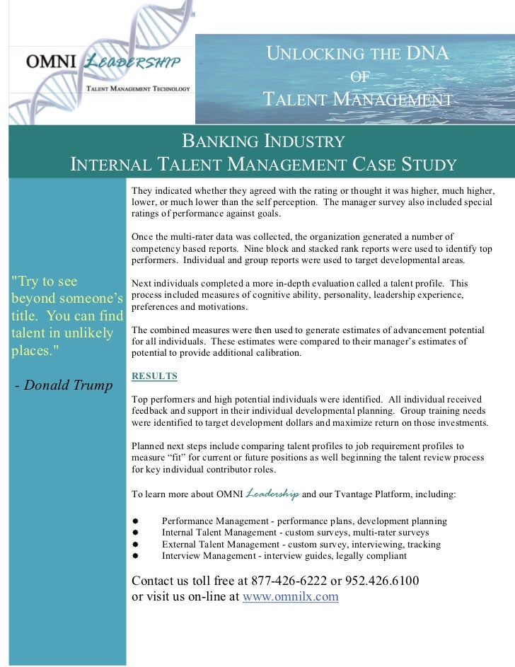 Retail banking case study examples image