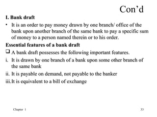 Banking Chapter 1 an over view of banks and their functions | PPT