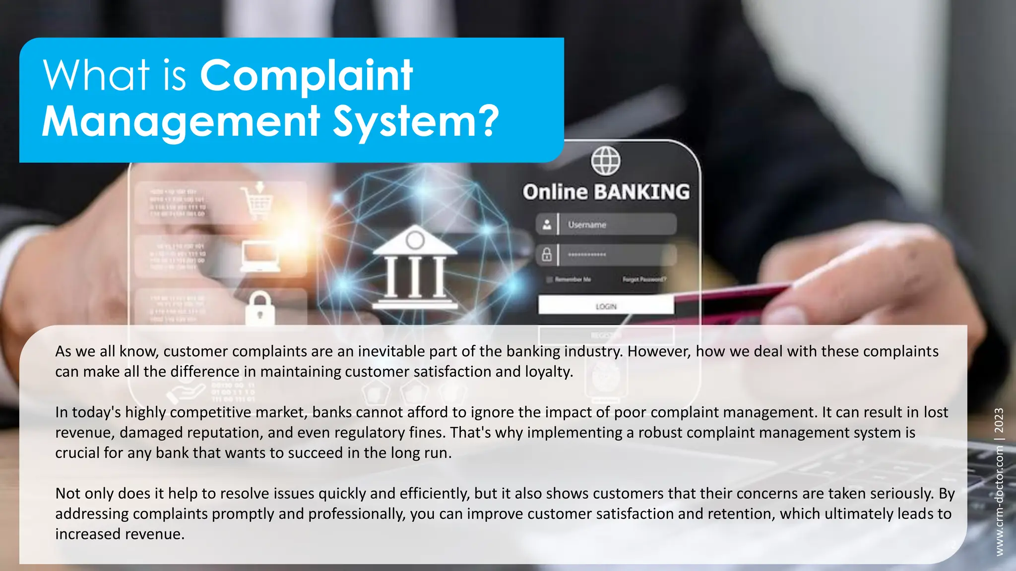 Resolve with Precision: Banking Complaint Management System for ...