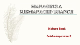 Kubera Bank
Lakshminagar branch
 