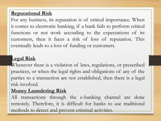 Bank Reputation Risk Issue Introduction To Banking Operations | PPTX
