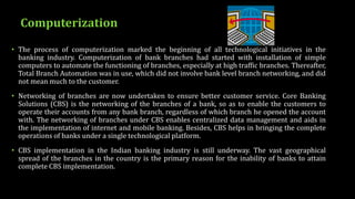 Banking law emerging trends | PPTX