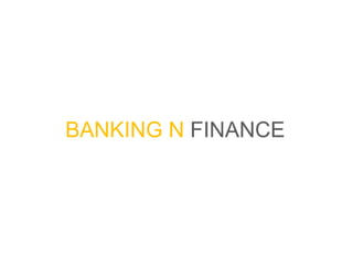 Banking n finance