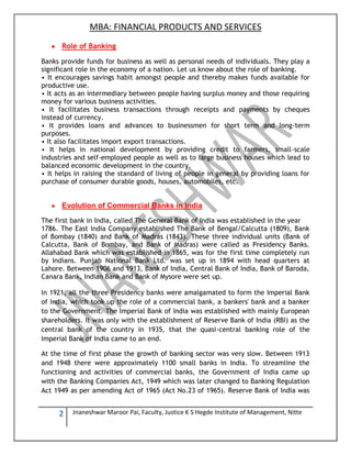 Banking notes | DOCX