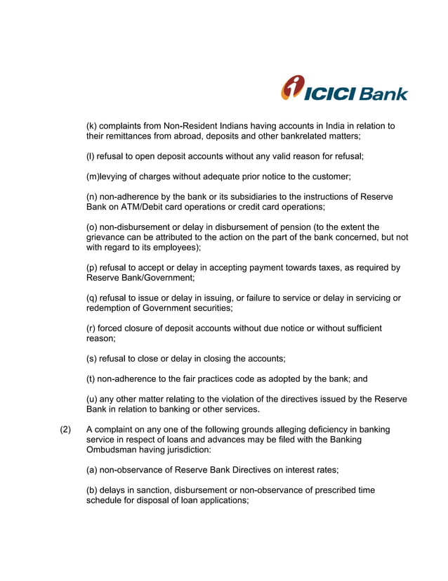 Banking Ombudsman Scheme PDF
