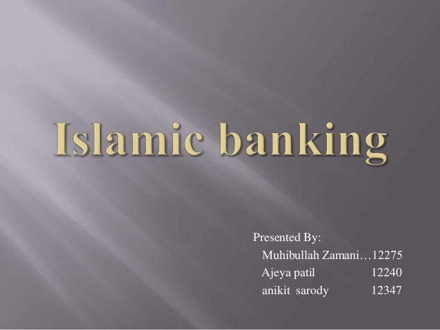 Islamic Banking Presentation