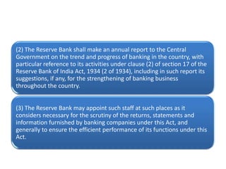 Banking regulation act.