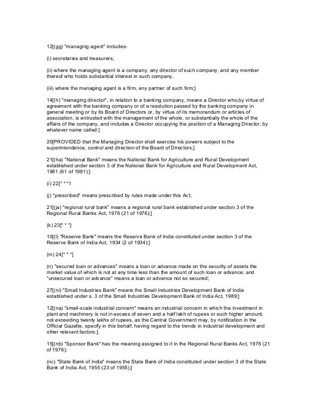 x banking act regulation of form Banking (1) act 1949 regulation