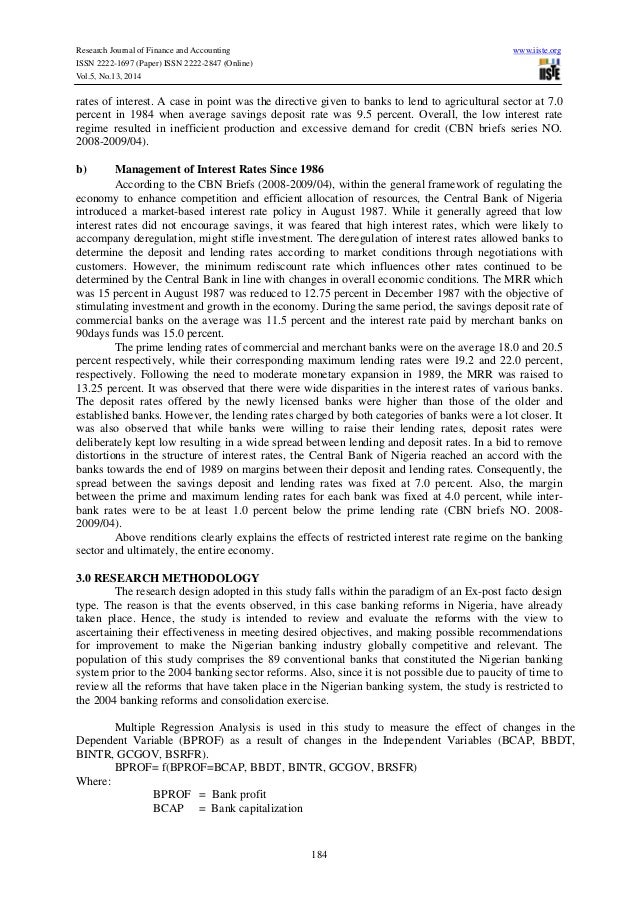 banking reform in nigeria The current banking sector reform in nigeria was designed to promote the viability, soundness and stability of the system to enable it adequately meet the aspirations. banking reform in nigeria The current banking sector reform in nigeria was designed to promote the viability, soundness and stability of the system to enable it adequately meet the aspirations.