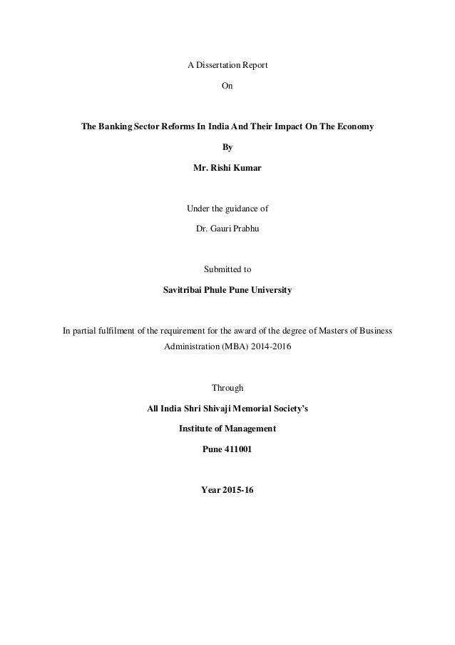 Dissertation banking system history
