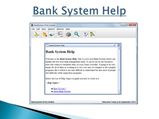 Banking system (final) | PPT