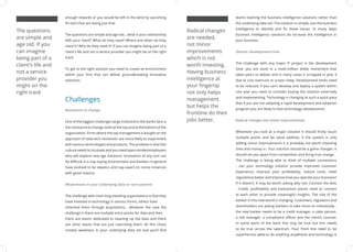 Banking Technology - Bridging the Gap | PDF
