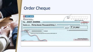 Cheque Sequence Example BANKING THEORY LAW AND PRACTICES - Cheque.pptx