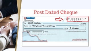 BANKING THEORY LAW AND PRACTICES - Cheque.pptx