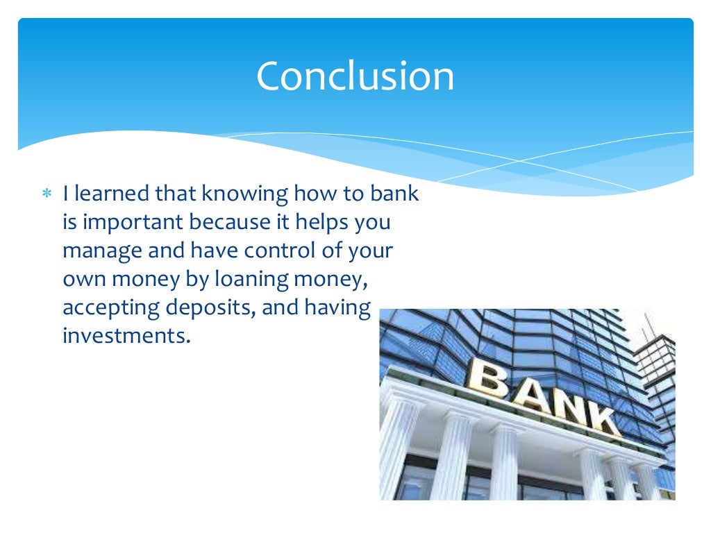Importance of Banking