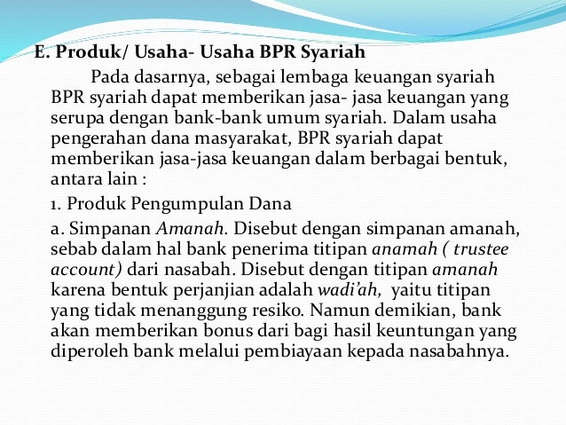 manajemen bank dan lembaga keuangan syariah manajemen bank dan lembaga keuangan syariah
