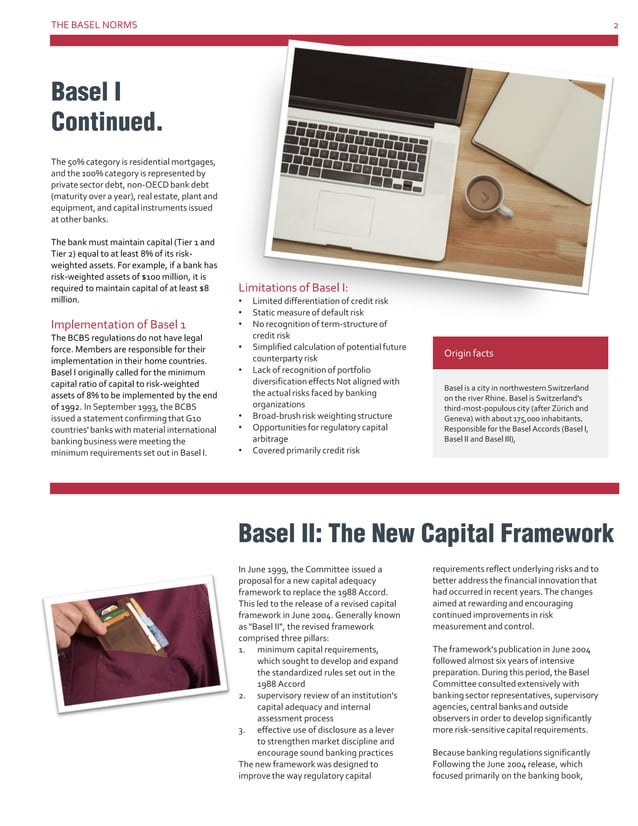 Basel Accords Basel I, II, and III Advantages, limitations and contrast