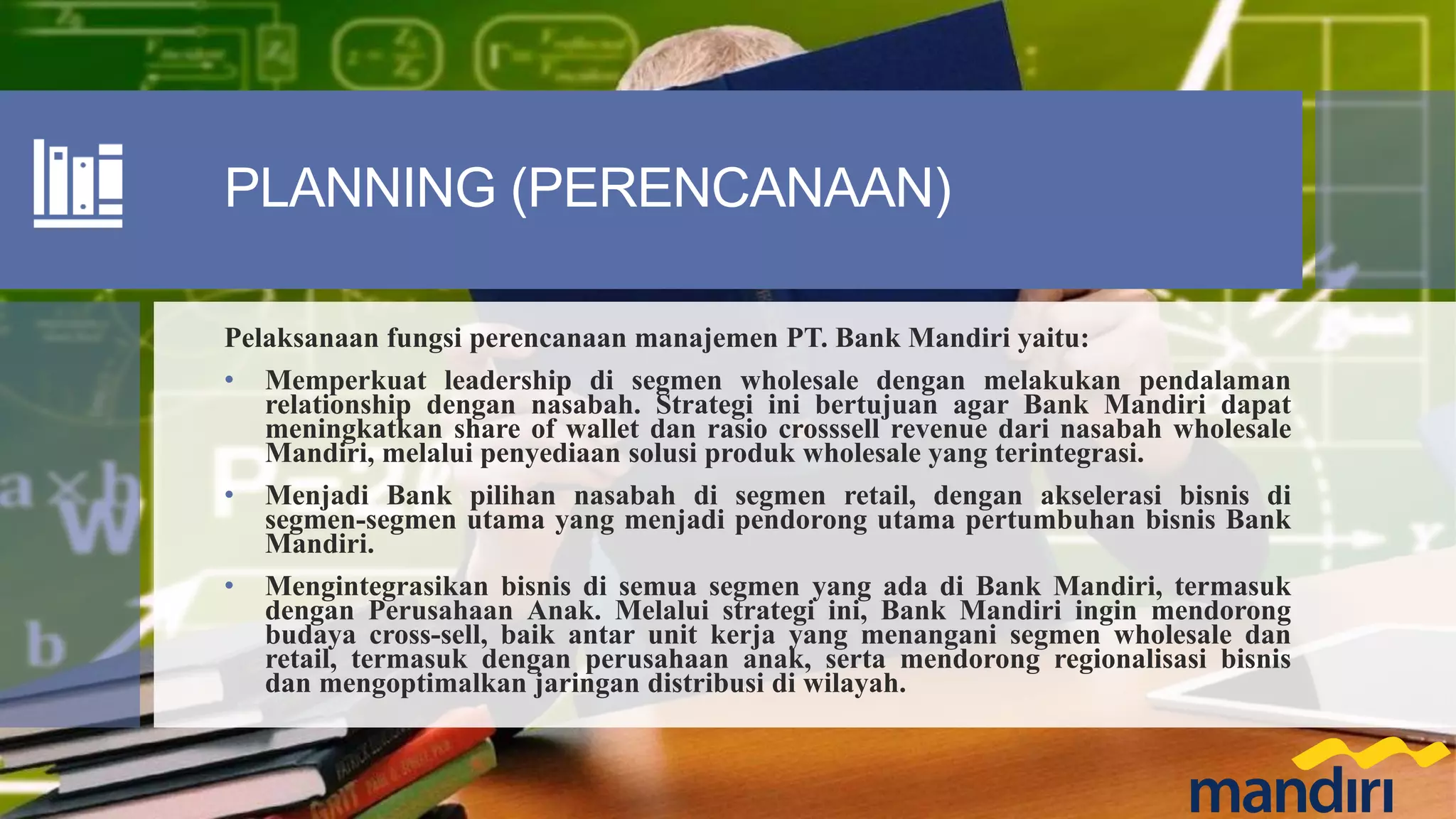 Manajemen Organisasi Bank Mandiri PPTX