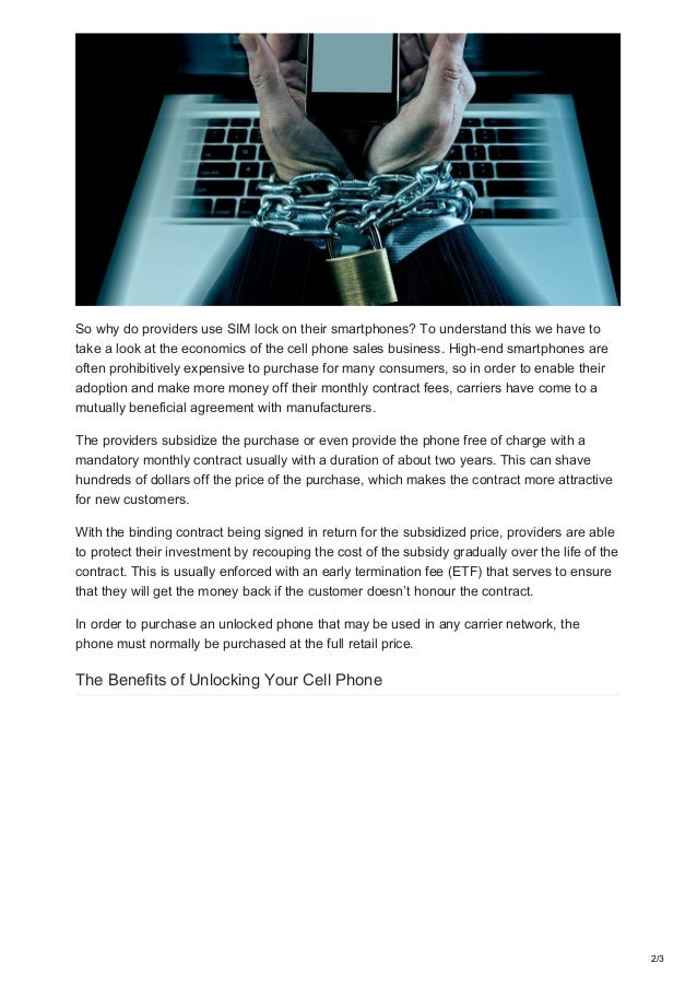 What is an Unlocked Phone & What Does Network Locked Mean?