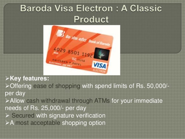 how to block credit card bank of baroda
