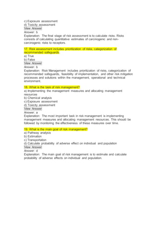 Bank of Questions 2021 Risk Ass. Midterm.docx