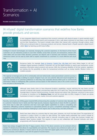Bank of the future: Digital Transformation Strategy | PDF