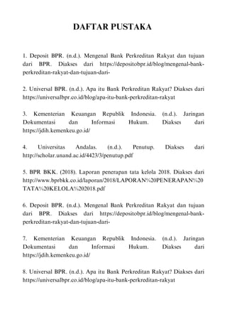 BANK PERKREDITAN RAKYAT lembaga keuangan bank yang ada di indonesia.pdf