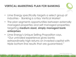 VERTICAL MARKETING PLAN FOR BANKING ,[object Object],[object Object],[object Object]