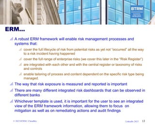 Bank Risk Management and Risk Culture | PDF