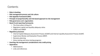 Risk Management in Banks - Overview (May 2024) | PDF