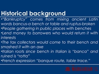Bankruptcy law | PPT