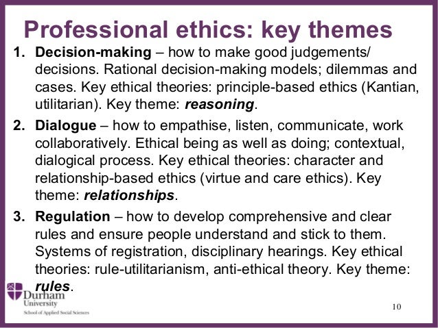 essay on business ethics and professionalism