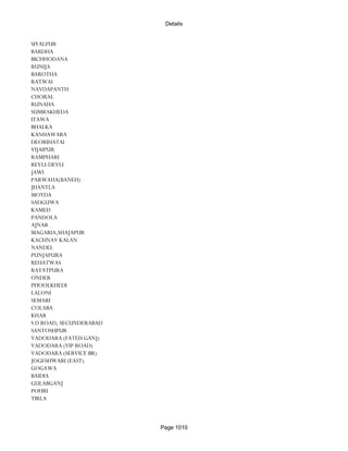 Banks Enabled For Customer Payment Through Rtgs