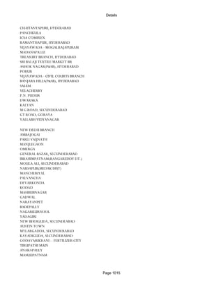 Banks Enabled For Customer Payment Through Rtgs