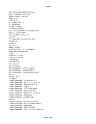 Banks Enabled For Customer Payment Through Rtgs