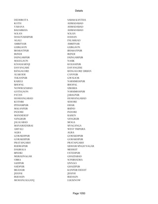 Banks Enabled For Customer Payment Through Rtgs