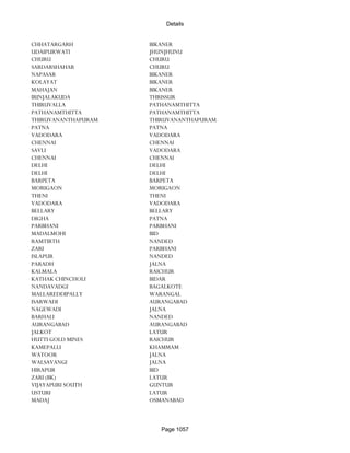 Banks Enabled For Customer Payment Through Rtgs