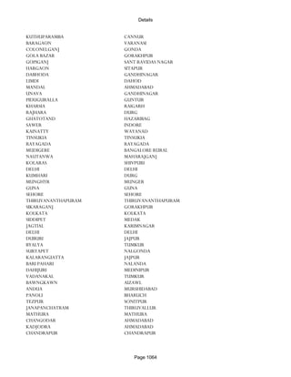 Banks Enabled For Customer Payment Through Rtgs
