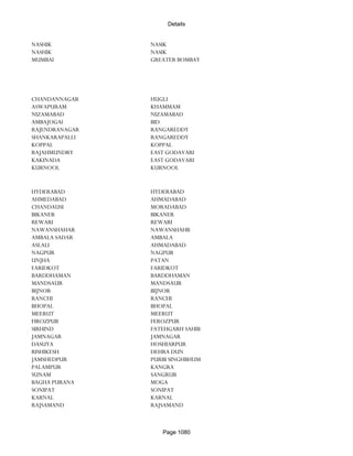 Banks Enabled For Customer Payment Through Rtgs