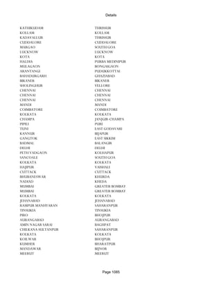 Banks Enabled For Customer Payment Through Rtgs