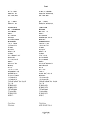 Banks Enabled For Customer Payment Through Rtgs