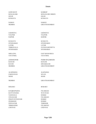 Banks Enabled For Customer Payment Through Rtgs