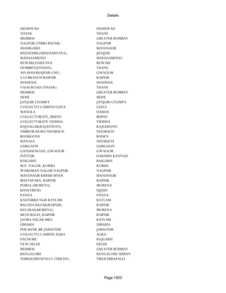 Banks Enabled For Customer Payment Through Rtgs