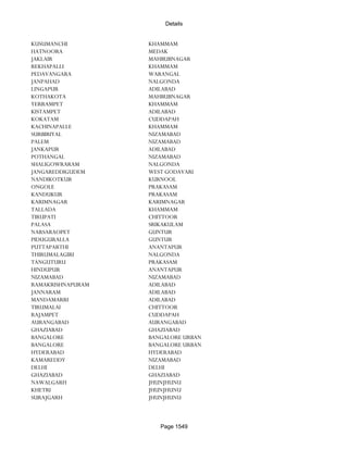 Banks Enabled For Customer Payment Through Rtgs