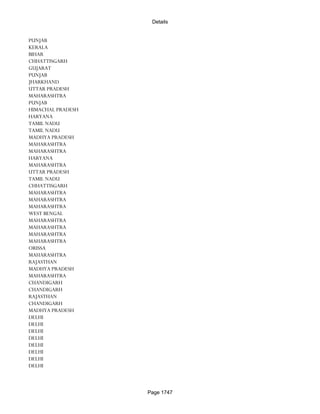 Banks Enabled For Customer Payment Through Rtgs
