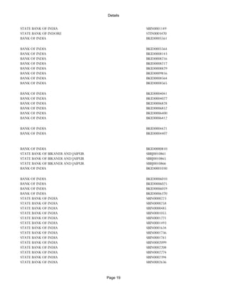 Banks Enabled For Customer Payment Through Rtgs