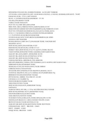 Banks Enabled For Customer Payment Through Rtgs