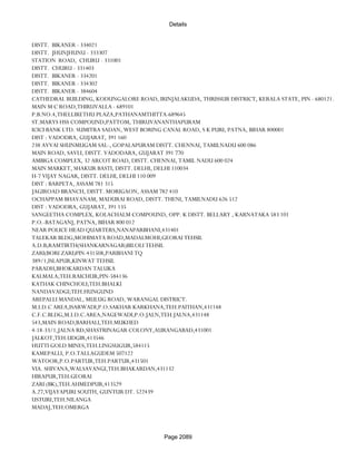 Banks Enabled For Customer Payment Through Rtgs