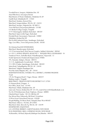 Banks Enabled For Customer Payment Through Rtgs