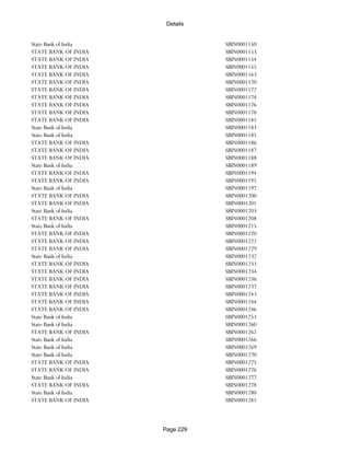 Banks Enabled For Customer Payment Through Rtgs
